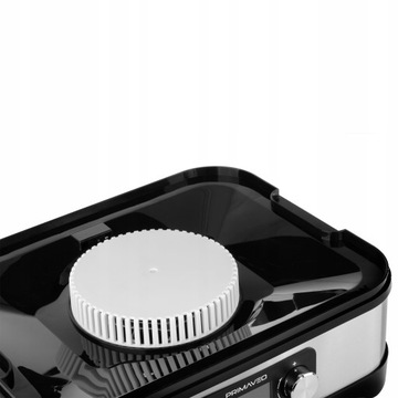 DUŻA Suszarka do Grzybów Owoców Warzyw INOX Termoobieg 450W Zegar PRIMAVEO