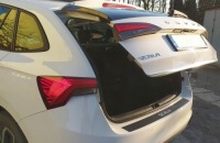 Молдинг хромована до кришки багажника skoda scala - elegancka захист 1 стиль Доставка, фото thumb