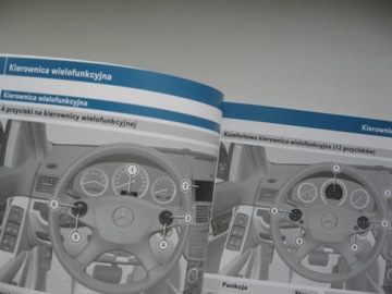 Mercedes W204 Польская инструкция C Class W204 07-10