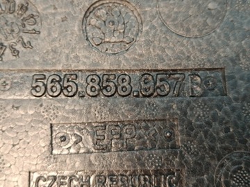 фото thumb №14, Skoda kodiaq 1 1.5tsi 2020r вкладка багажника пенополистирол 565858857c 565858957b