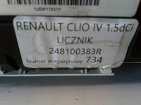 фото thumb №7, Renault clio iv лічильник прилади 248100383r