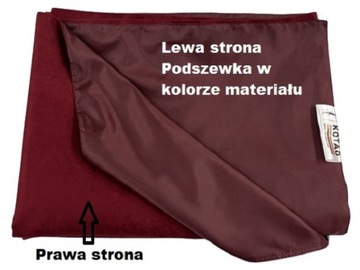 Zasłona TIR typu Standard Plus - SCANIA po 2017r - poprzeczka średnia