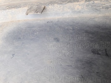 фото thumb №14, Vw transporter vi t6 рестайлінг 19- бампер переднє перед 7la807221b