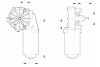 фото thumb №2, Bosch двигун двірник перед scania 4 l/p g r s p g r t