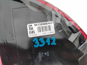 фото thumb №7, Chevrolet cruze універсал лампа права зад задня нова оригінальний номер 3312