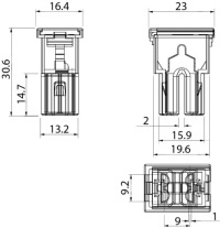 фото thumb №2, Запобіжник littelfuse pal 40a pal293