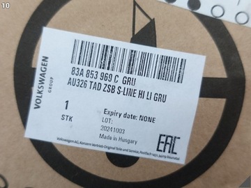 фото thumb №11, Audi q3 ii f3 83a s-line 18- нижня планка накладка na двері ліва зад