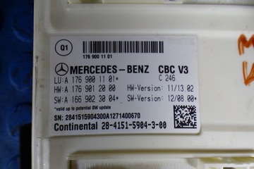 фото thumb №5, Модуль комфорта крепление a1769001101 a2465452540 mercedes b-klasa ii w246