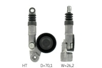 фото thumb №2, Skf vkm 32105 ролик натяжителя, ремень клиновой многоручьевой