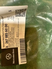 фото thumb №6, Ковзун бампера mercedes glb x247 зад середній новий оригінальний номер a2478856000