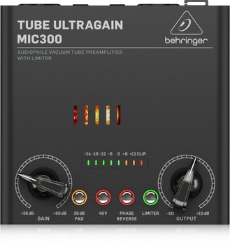 Behringer MIC300 - микрофонный предусилитель