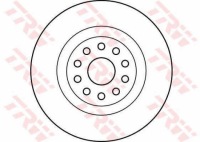 Trw гальмівні диски + гальмівні колодки перед lancia thesis в Україні, фото thumb