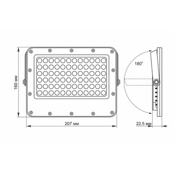 HALOGEN LED SOLARNY Odporny Na Warunki Pogodowe Solidny 50W Oraz Pilot