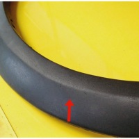 фото thumb №7, Молдинг крила лівий задня volkswagen golf ii 191853818a nr202