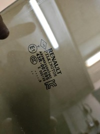 фото thumb №3, Стекло дверь правая зад renault captur i 2019 год оригинал