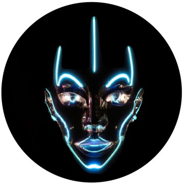 BLUZA CZARNA KANGURKA MASKA CYBORG 140/146
