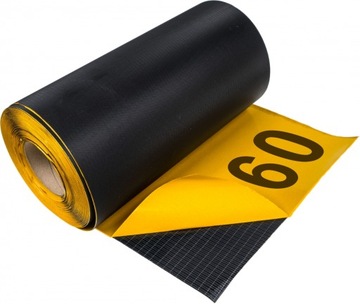 Лента EPDM Полностью клейкая оконная мембрана из фольги 60 см/20 м.
