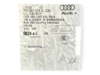 фото thumb №7, Audi a3 s3 8v 2016 обшивка / обивка задней крышки багажника