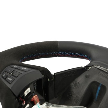 фото thumb №10, Bmw x3 f25 x4 f26 руль новая чёрная кожа алькантара мультифункция