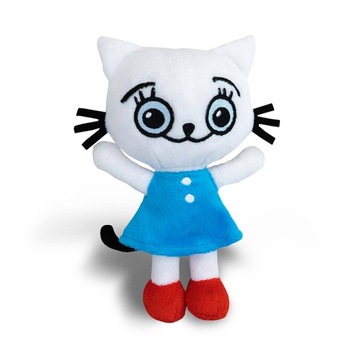 PAKIET Kicia Kocia w Afryce / W Lesie / W Mieście + maskotka DUŻA 30 CM