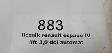 фото thumb №6, Спидометр приборы renault espace iv рестайлинг 3.0 dci