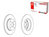 фото thumb №1, Гальмівні диски гальмівні 2szt. перед opel agila suzuki wagon r wagon r +