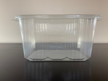 POJEMNIK PROSTOKĄTNY 1500ml PP 50szt + pokrywka