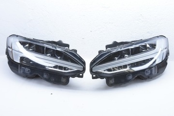 фото thumb №1, Volvo v90 ii лампа левая правая перед полный led mid rhd uk.