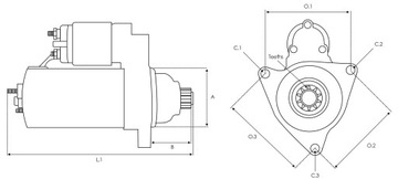фото thumb №11, Стартер as-pl s0038 068911023l