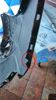 фото thumb №9, Бампер перед передний mitsubishi outlander iii 2012-15 przed liftingiem