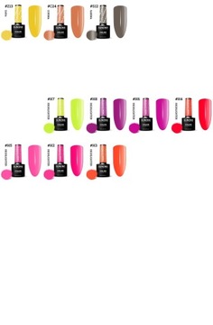 Zestaw hybrydowy 5x Lakier SUNONE LAMPA FREZARKA