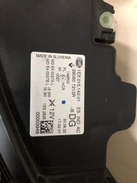 фото thumb №7, Renault megane v комплект лампа лампа ліва права перед 260607213r 260607213r