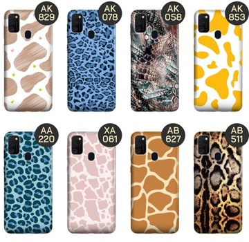ETUI DO SAMSUNG GALAXY M21 WZORY CĘTKI ŁATKI OBUDOWA POKROWIEC CASE