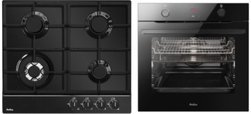 Духовка Amica, 11 функций + газовая плита WOK