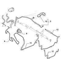 фото thumb №13, Шланг усилителя alfa romeo 159 1.9 8v jtd