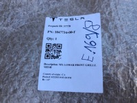 фото thumb №13, Решітка решітка радіатора бампера передня нижня 1047734-00-f tesla model x 2015-2021