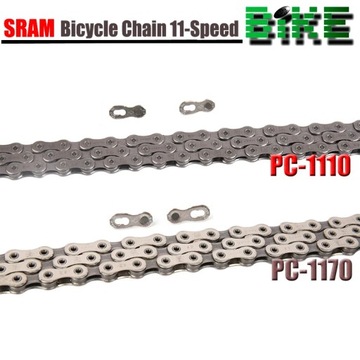 SRAM PC-1110 PC-1170 11-скоростная цепь для горных велосипедов и шоссейных велосипедов 114 120 звеньев с P