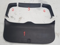 фото thumb №1, Захист оббивка корпус кришки багажника зад mitsubishi outlander iii рестайлінг