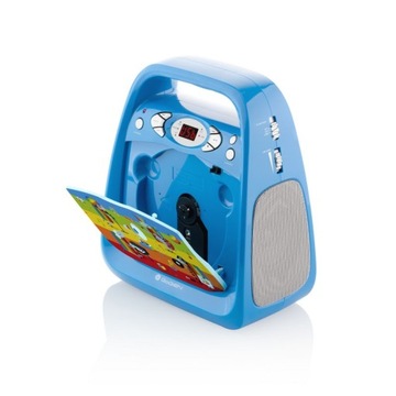 Odtwarzacz CD MP3 GOGEN DeckoKaraoke Niebieski