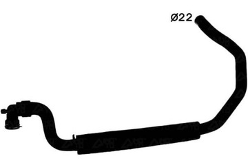 фото thumb №2, Sasic шланг нагревателя peugeot 406 2.0 hdi 99-