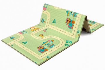 MATA PIANKOWA EDUKACYJNA SKŁADANA DLA DZIECI DUŻA XXL 180x200