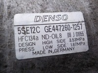 фото thumb №9, Toyota auris i 2.0 d4d 126km 1ad компрессор кондиционера 447260-1257