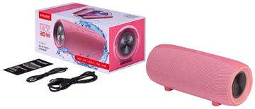 Głośnik mobilny XMUSIC BTS850P Różowy