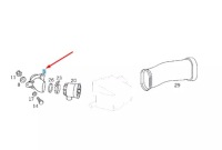 фото thumb №8, Mercedes-benz g w463 соединитель впуск воздуха a4630940010 oem