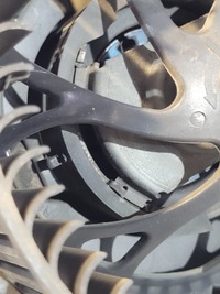 фото thumb №8, Повітродувка вентилятор повітропровід оригінальний номер 8a1820021 audi a4 b5 1.8b 96r.