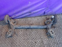 Купить Opel corsa d hb 3d 5d ось задняя балка задний  тормозные барабаны abs, фото thumb