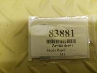 фото thumb №7, Skoda rapid ii петля двері правий задня 8k0831402p