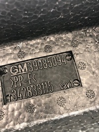 фото thumb №7, Пенополистирол вкладка багажника правые opel insignia b универсал 39085094