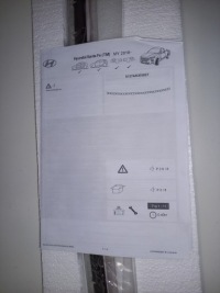 фото thumb №9, Santa fe 18- молдинг захисна декоративна бампера задня