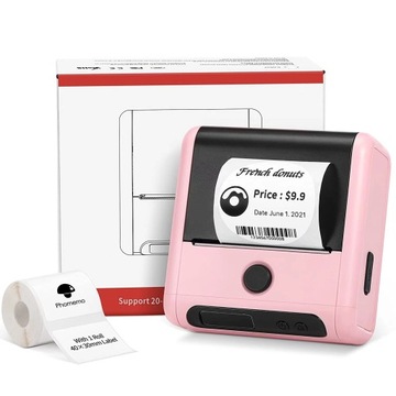Белый мини-термопринтер для самоклеящихся этикеток Phomemo M200